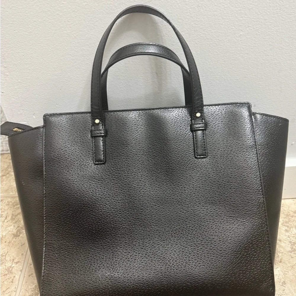 Kate Spade Black Textured Tote - Picture 2 of 7